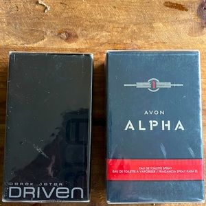 Men’s Avon Eau De Toilette/Cologne Sprays- Derek Jeter Driven, Alpha